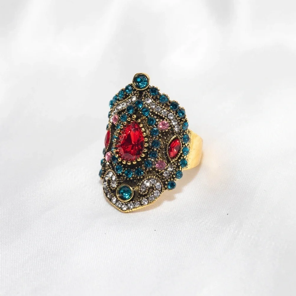 ✨Anthropologie Malha Ruby Royal Ring